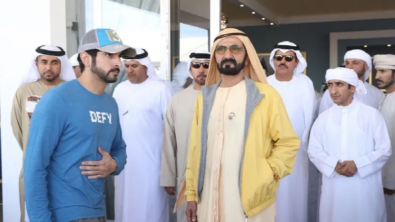 كيف عبر ولي عهد دبي عن انبهاره بطبيعة العلا الساحرة ؟