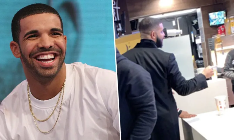 مبلغ خيالي..«درايك» يصدم الجميع ويترك بقشيشاً سخياً (صور)