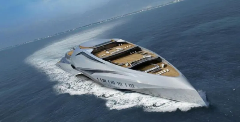 مصنوع من الألومنيوم.. "Valkyrie Project"  أكبر يخت في العالم