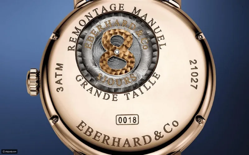 من الذهب الوردي.. ساعات إبرهارد آند كو الجديدة تجمع بين الأناقة والكلاسيكية (صور)