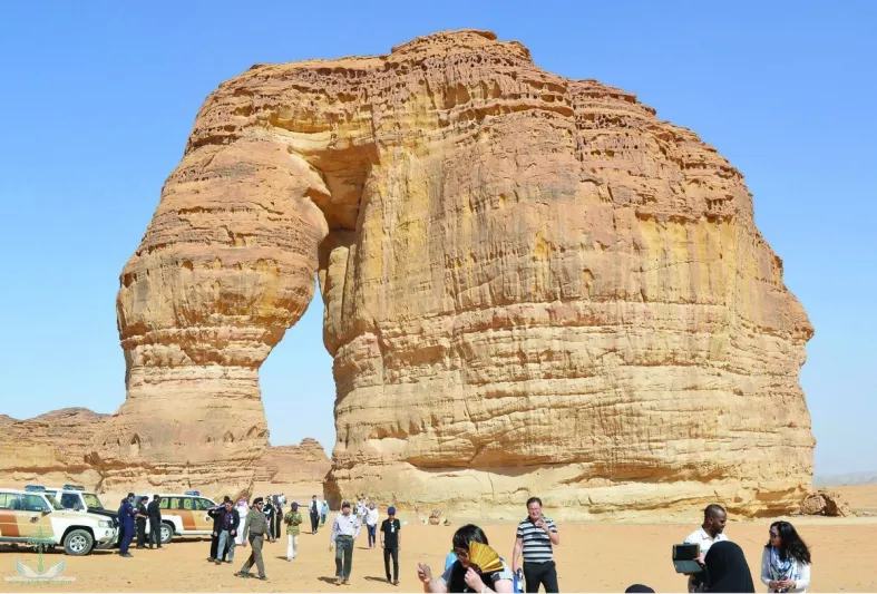 كيف عبر إعلاميون دوليون عن إعجابهم بالمناطق التاريخية في العلا؟ (فيديو)