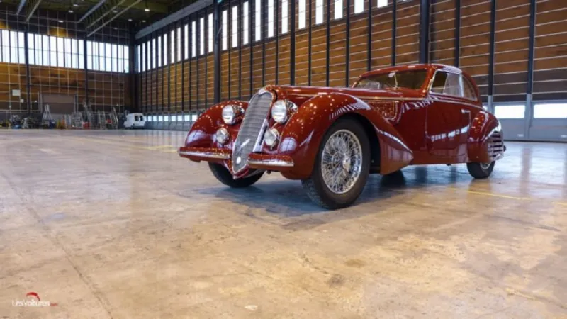 سيارة "ألفا روميو" النادرة تباع في مزاد بسعر خيالي.. تعرف على قيمتها (فيديو وصور)