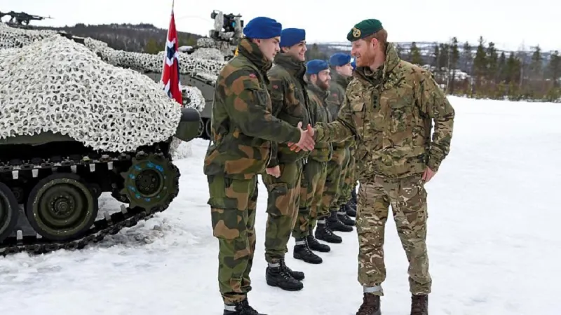 كيف قضى الأمير هاري عيد الحب ؟