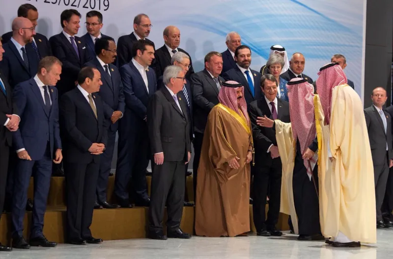 دعم فلسطين والالتزام بعملية السلام.. تعرف على أهم توصيات القمة العربية الأوروبية 