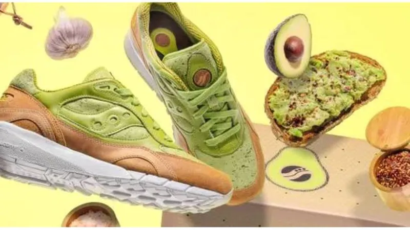 «أفوكادو توست».. حذاء ركض رجالي بألوان الطعام (صور)