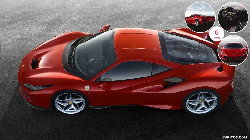 أول صور لسيارة فيراري الرياضية الجديدة F8 Tributo