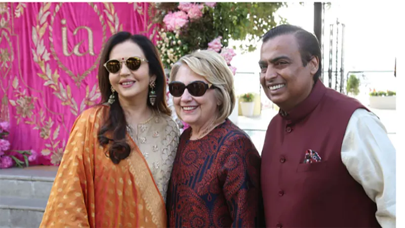 مشاهير العالم في حفل زفاف أسطوري لنجل أغنى رجل في الهند (فيديو)