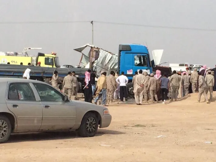 ما هي عقوبة التجمهر حول الحوادث المرورية في السعودية؟