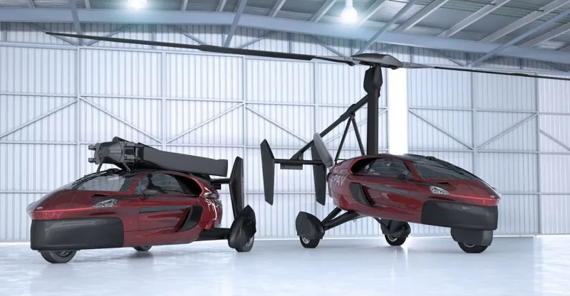 شاهد Liberty أول سيارة طائرة في العالم ( فيديو)