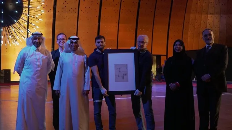 رسومات "دافينشي" الشهيرة تعرض لأول مرة بالمملكة 