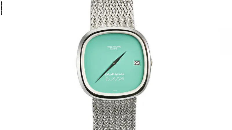 بيع ساعة القذافي بسعر قياسي بمزاد كريستيز بدبي 