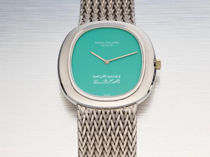 بيع ساعة القذافي بسعر قياسي بمزاد كريستيز بدبي 