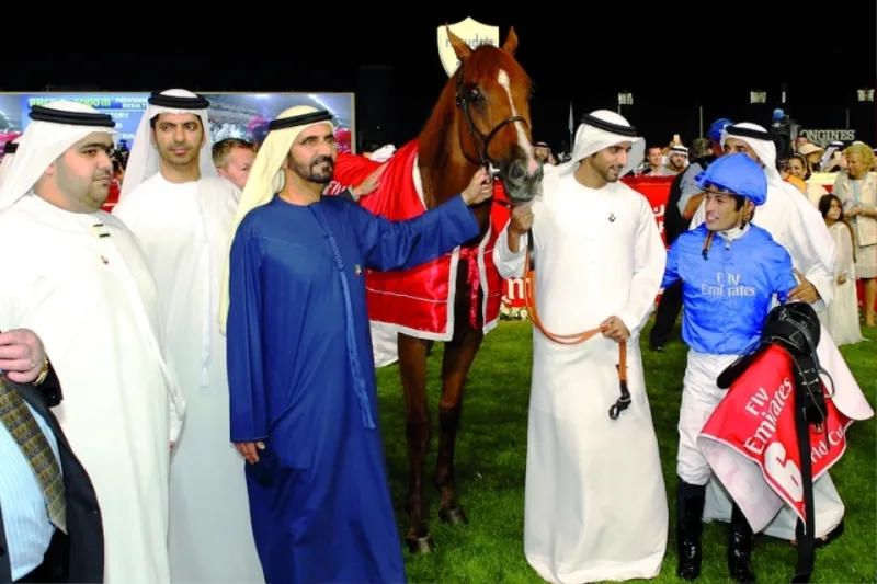 محمد بن راشد يفتتح كأس دبي العالمي بقصيدة جديدة ويرحب بالمشاركين