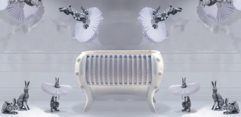 دمية من الألماس وسرير من الذهب في انتظار مولود العائلة المالكة ببريطانيا