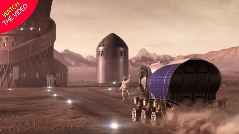 ناسا تكشف عن مجمع سكني على سطح المريخ لمعيشة البشر
