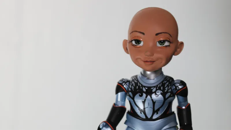 تعرف على «الروبوت الطفل».. يعلّم الصغار البرمجة والذكاء الاصطناعي (فيديو)