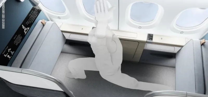 تتحول لنادي رياضي ومطعم في السماء.. مشروع طموح للقضاء على ملل الطيران (صور)