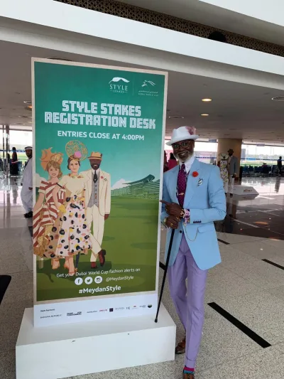 من هو الفائز بكأس دبي للرجل الأكثر أناقة؟ الفضل لزهرة الفيوليت