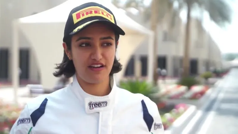 طاقة نور.. ريم الجفالي أول بطلة سعودية تشارك في فورميلا 4