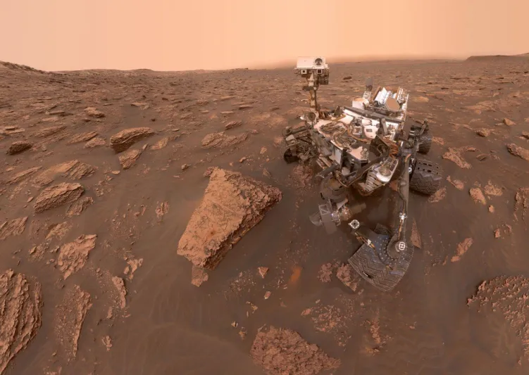 هل يوجد حياة على المريخ.. كلمة السر في بطريق ظهر بصورة لـ"ناسا"