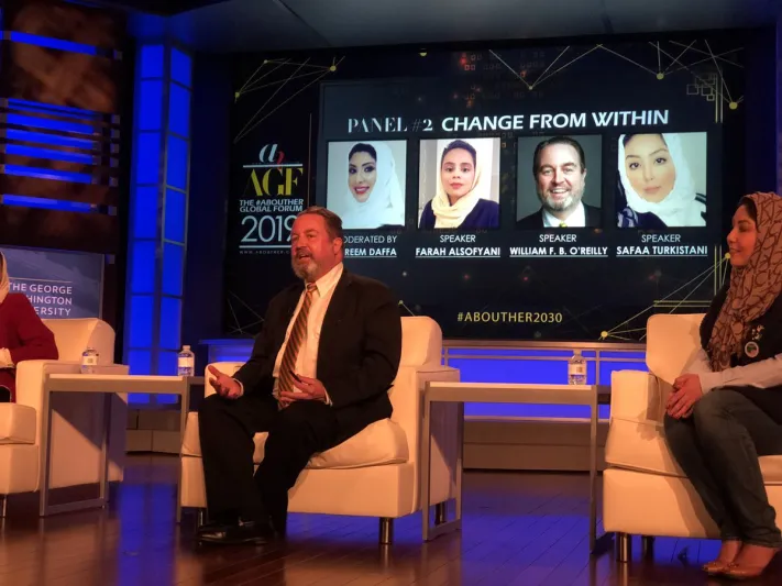 أكاديمي أمريكي: أول مرة نشهد الوجه الآخر للمجتمع السعودي في مؤتمر About Her