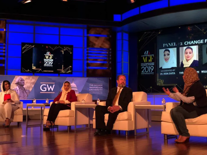 «صفاء تركستاني» قبل مشاركتها في منتدى about her: متفائله بالتغييرات التي تحدث في بلدي