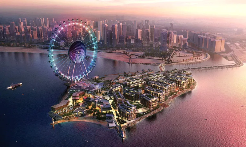 "عين دبي".. العجلة الترفيهية الأعلى في العالم (فيديو)