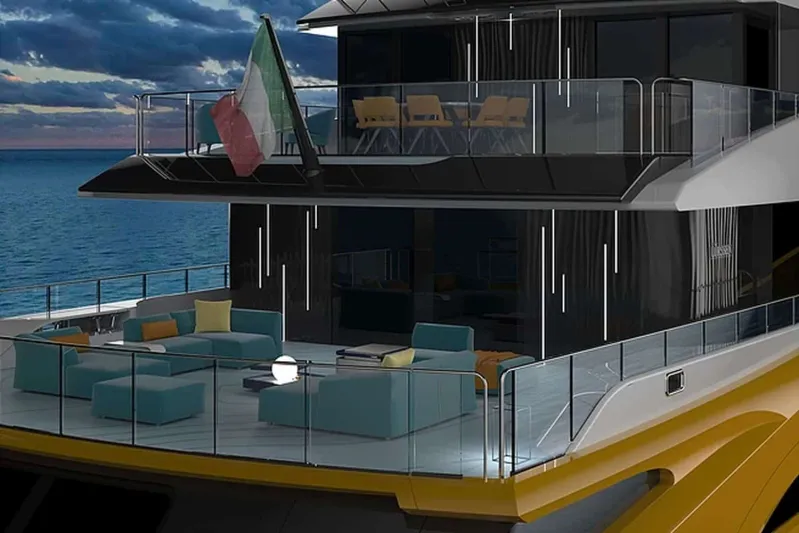 NEXT جيل جديد من اليخوت الفاخرة.. سفينة متعرجة بطول 62 مترا (صور)