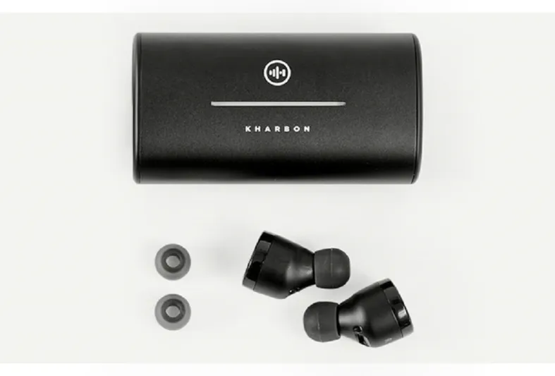 Kharbon .. سماعات أذن لاسلكية تعمل لـ 150 ساعة متواصلة (فيديو)