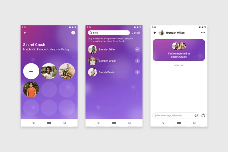 "Secret Crush".. ميزة جديدة من فيسبوك تخبرك بالشخص المعجب بك