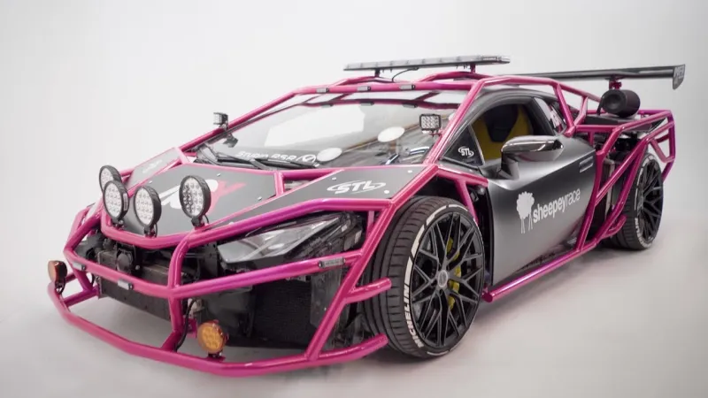 Unicorn V3.. أغرب سيارة لامبورجيني هوراكان (فيديو)