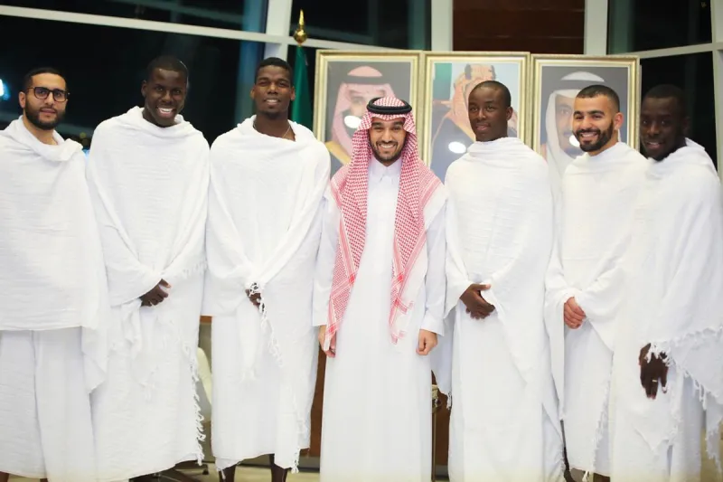 بول بوغبا في زيارة للمملكة.. ماذا يفعل؟ (صور)