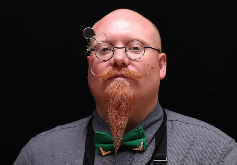 شاهد أغرب أشكال اللحى والشوارب في بطولة عالمية ببلجيكا (فيديو)