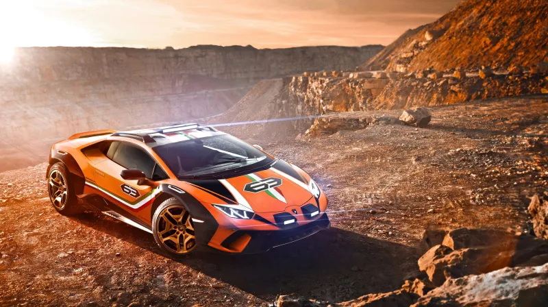 "Sterrato" .. سيارة رياضية جبارة من لامبورغيني للطرق الواعرة (فيديو)