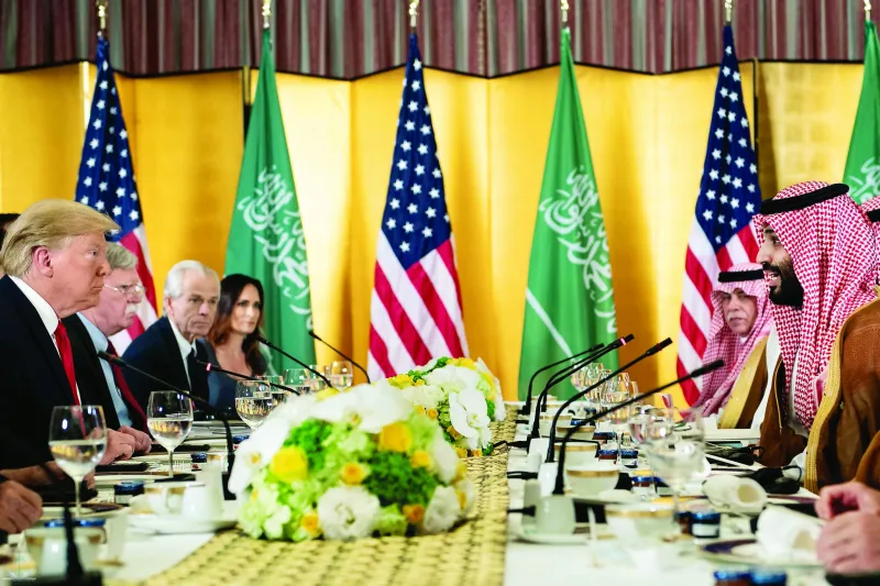 ماذا قال ترامب عن الأمير محمد بن سلمان في لقائهما على هامش قمة العشرين ؟ ( فيديو)