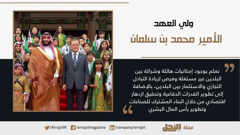 إنفوجراف| ماذا قال الأمير محمد بن سلمان عن الشراكة الاستراتيجية مع كوريا الجنوبية؟