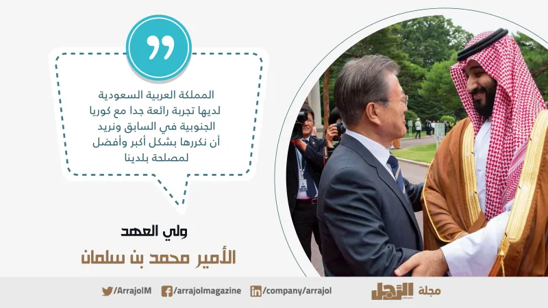 إنفوجراف| ماذا قال الأمير محمد بن سلمان عن الشراكة الاستراتيجية مع كوريا الجنوبية؟