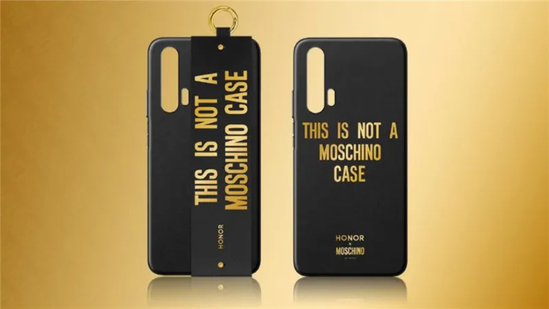 تعرف على نسخة Moschino الخاصة من HONOR 20 PRO