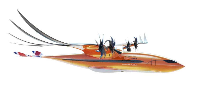 "الطير الجارح".. طائرة إيرباص الجديدة بتصميم يشبه الصقر (فيديو)