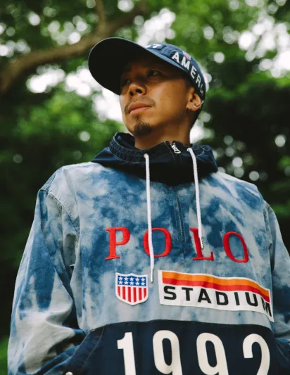 بولو رالف لورين يقدم مجموعة Stadium Capsule الجديدة: Indigo Stadium