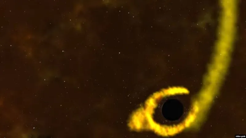 حدث نادر.. ثقب أسود يبتلع نجما بحجم الشمس (فيديو)