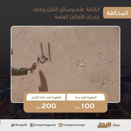 19 مخالفة بالتفاصيل.. ما هي ضوابط لائحة الذوق العام في السعودية ؟