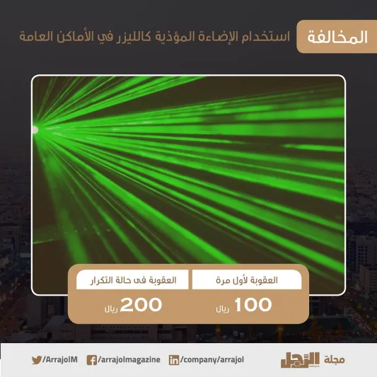 19 مخالفة بالتفاصيل.. ما هي ضوابط لائحة الذوق العام في السعودية ؟