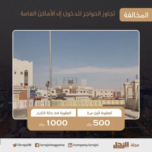 19 مخالفة بالتفاصيل.. ما هي ضوابط لائحة الذوق العام في السعودية ؟