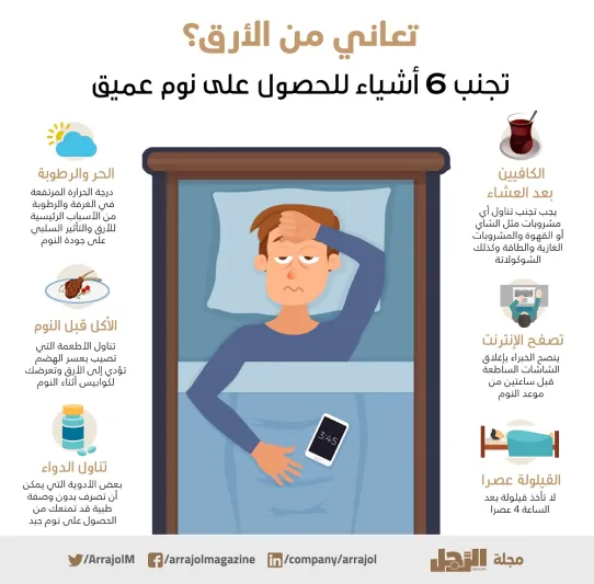 لماذا يعجز العالم عن النوم؟ إليك مسببات الأرق