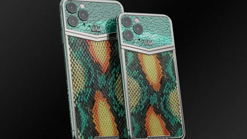 مصنوع من الذهب والألماس.. نسخة فاخرة من هاتف iPhone 11 Pro للأثرياء فقط (فيديو)