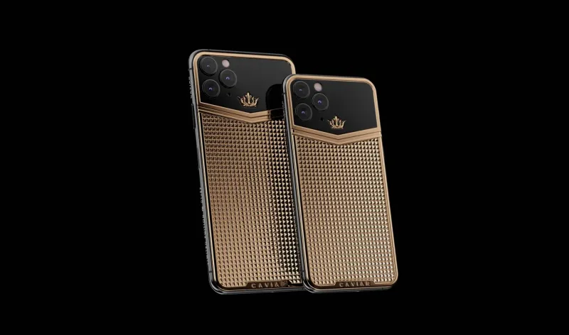 مصنوع من الذهب والألماس.. نسخة فاخرة من هاتف iPhone 11 Pro للأثرياء فقط (فيديو)