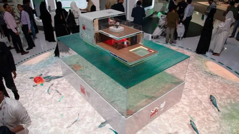 الأول من نوعه في العالم.. مركز شرطة عائم ذكي في دبي (فيديو وصور) 