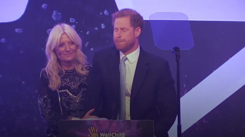 الأمير هاري يبكي خلال خطابه.. ما السر؟ (فيديو)