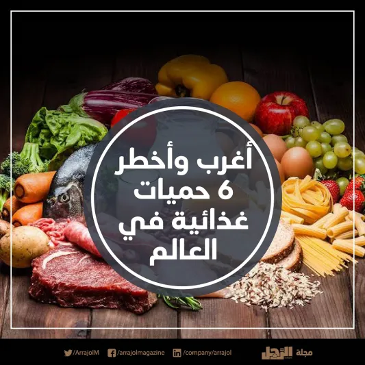 أغرب وأخطر 10 حميات غذائية في العالم «إنفوجراف»